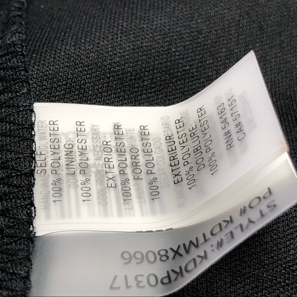 KENSIE shift dress floral chiffon bell sleeve - Picture 7 of 8